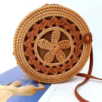 Square Round Multi-Style Straw Bag 4
